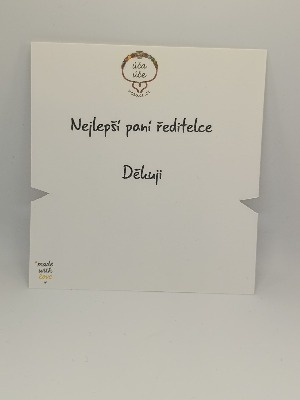 Pro paní ředitelku