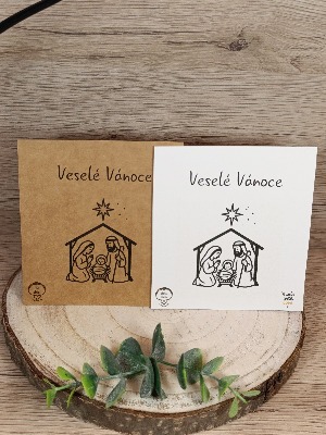 Veselé Vánoce betlém