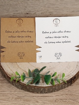 Rodina je jako větve stromu...