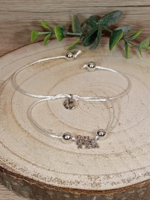 Náramek rodina s chodidly