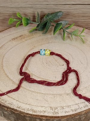 Náramek pro třídu nebo tým červený