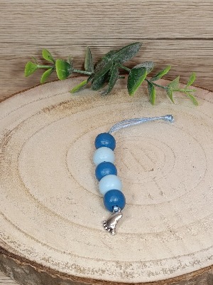 Přívěsek modrý s chodidlem